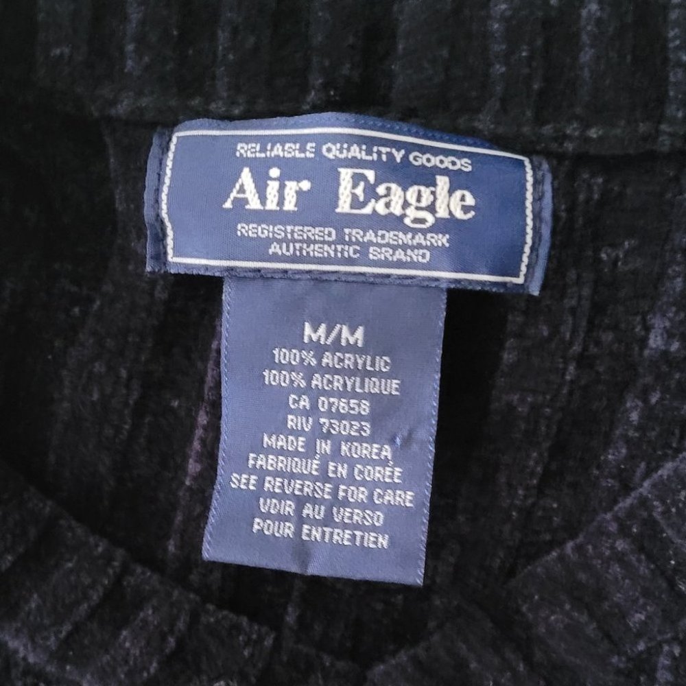 2FOR1 - AIR EAGLE VINTAGE NAVY BLUE MEN SWEATSHIRT - Picture 4 of 4